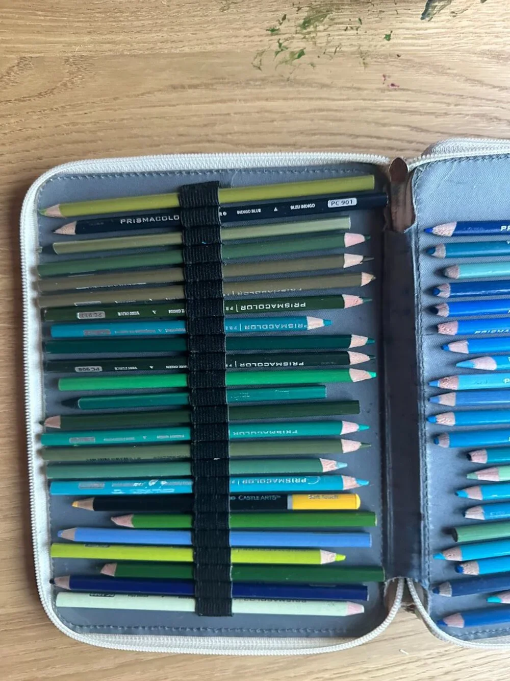 Prismacolor Pencil Case with Colored Pencils